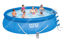 Бассейн INTEX Easy Set Pool, 457х107 см + фильтр-насос + аксессуары 28166/54908